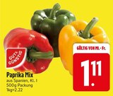 Paprika Mix im EDEKA Prospekt Paprika Mix von Gut & Günstig im aktuellen EDEKA Prospekt für 1,11 €