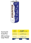Eiskaffee von Hochwald für 0,74 € bei METRO im Angebot Eiskaffee von Hochwald im aktuellen METRO Prospekt