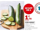 U Express Saint-Laurent-d'Aigouze - Promo Concombre Promo Concombre à 1,70 € dans le catalogue U Express à Saint-Laurent-d'Aigouze