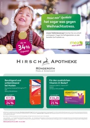 mea - meine apotheke Prospekt für Engelskirchen mit 4 Seiten mea - meine apotheke Prospekt für Engelskirchen: "Unsere Dezember-Angebote", 4 Seiten, 01.12.2023 - 31.12.2023