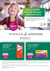 Aktueller mea - meine apotheke Apotheke Prospekt in Gummersbach und Umgebung, "Unsere Dezember-Angebote" mit 4 Seiten, 01.12.2023 - 31.12.2023