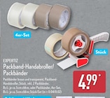 Packband-Handabroller/Packbänder von EXPERTIZ im aktuellen ALDI Nord Prospekt für 4,99 €