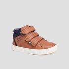 Baskets montantes à scratchs bout rond marron garçon à 29,99 € dans le catalogue La Halle