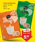 Caffe Crema Angebote von Cafet bei Netto Marken-Discount Pinneberg für 5,19 €