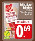 Frühstücks-Brötchen im EDEKA Prospekt Frühstücks-Brötchen von GUT&GÜNSTIG im aktuellen EDEKA Prospekt für 0,69 €