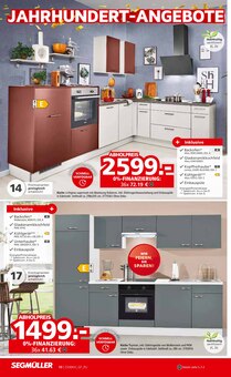 Backofen im aktuellen Segmüller Prospekt (Mainz) Backofen im Segmüller Prospekt "Küchen Spezial" mit 38 Seiten (Mainz)