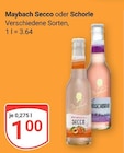 GLOBUS - Secco oder Schorle Angebot im Prospekt Secco oder Schorle bei GLOBUS im Prospekt "" für 1,00 €