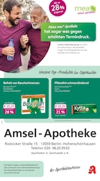 mea - meine apotheke Prospekt für Berlin: "Unsere September-Angebote", 4 Seiten, 01.09.2025 - 30.09.2025