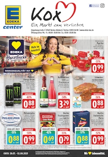 Aktueller EDEKA Prospekt "Aktuelle Angebote" Seite 1 von 30 Seiten für Kerken