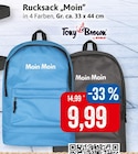 Rucksack Moin im Angebot bei Kaufhaus Stolz in Flensburg Rucksack Moin Angebote von Tony Brown bei Kaufhaus Stolz Flensburg für 9,99 €