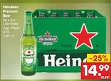 Premium Beer Angebote von Heineken bei Netto Marken-Discount Singen für 14,99 €