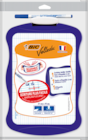 ARDOISE ERGONOMIQUE 20X30 BIC - BIC en promo chez Auchan Hypermarché Nîmes à 1,90 €