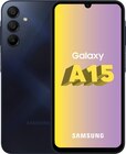 Smartphone 6.5’’ réf. : GALAXY A15 5G 128GO BLEU NUIT - SAMSUNG en promo chez Cora Tourcoing à 229,99 €