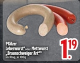 Pfälzer Leberwurst im EDEKA Prospekt Pfälzer Leberwurst von im aktuellen EDEKA Prospekt für 1,19 €