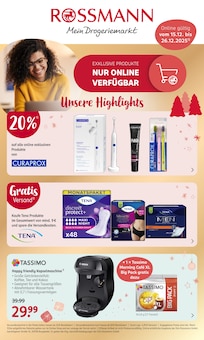 Aktueller Rossmann Prospekt (Duisburg) Rossmann Prospekt "Online Exklusive Angebote" mit Seiten (Duisburg)