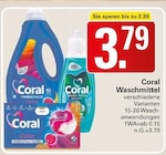 Waschmittel Angebote von Coral bei WEZ Löhne für 3,79 €
