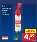 Echt ungarische Salami  im aktuellen Netto Marken-Discount Prospekt für 4,49 €