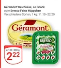 GLOBUS Jena - Weichkäse, Le Snack Angebot im Prospekt Weichkäse, Le Snack bei GLOBUS im Jena Prospekt für 2,22 €