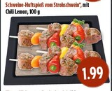 EDEKA Lollar - Schweine-Huftspieß vom Strohschwein Angebot im Prospekt Schweine-Huftspieß vom Strohschwein bei EDEKA im Lollar Prospekt für 1,99 €