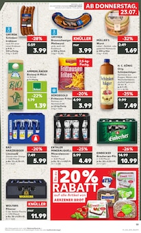 Milch im Kaufland Prospekt "Hier bin ich richtig" mit 56 Seiten (Salzgitter)