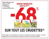 Intermarché Dijon - Promo -68% de remise immédiate sur le 2ème sur tout les Crudettes Promo -68% de remise immédiate sur le 2ème sur tout les Crudettes à dans le catalogue Intermarché à Dijon