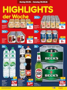 Volvic im Netto Marken-Discount Prospekt "Aktuelle Angebote" mit 49 Seiten (Ludwigsburg)