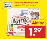 Deutsche Markenbutter bei Netto Marken-Discount im Prospekt "" für 1,29 €