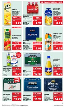 Krombacher im aktuellen Kaufland Prospekt (Raguhn-Jeßnitz) Krombacher im Kaufland Prospekt "Aktuelle Angebote" mit 61 Seiten (Raguhn-Jeßnitz)