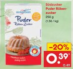 Puder Rübenzucker Angebote von Südzucker bei Netto Marken-Discount Bautzen für 0,39 €
