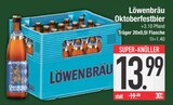 Oktoberfestbier von Löwenbräu im aktuellen EDEKA Prospekt für 13,99 €