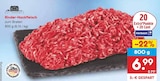 Rinder-Hackfleisch im Netto Marken-Discount Prospekt Rinder-Hackfleisch von Gut Ponholz im aktuellen Netto Marken-Discount Prospekt für 6,99 €