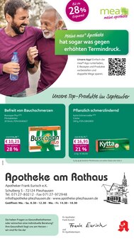 Aktueller mea - meine apotheke Prospekt für Pliezhausen mit  Seiten