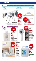 Prix et réduction Eau Déminéralisée dans le prospectus Super U en cours Offre Eau Déminéralisée dans le catalogue Super U du moment à la page 16