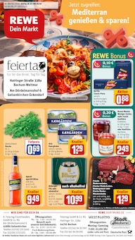 Aktueller REWE Prospekt (Bochum) REWE Prospekt "Dein Markt" mit Seiten (Bochum)