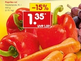 Paprika rot im Angebot bei Netto Marken-Discount in Iserlohn Paprika rot Angebote bei Netto Marken-Discount Iserlohn für 1,35 €
