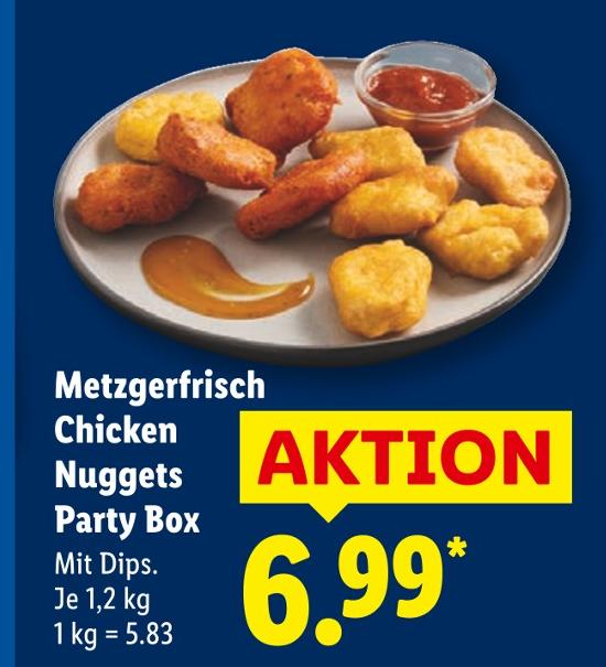 Chicken Nuggets Party Box