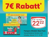 Aktuelle Pampers Angebote bei GLOBUS in Bochum Aktuelles Windeln Maxi Pack Angebot bei GLOBUS in Bochum ab 22,22 €