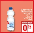 Mineralwasser von Gut&Günstig im aktuellen EDEKA Prospekt