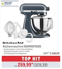 Küchenmaschine 5KSM95PSEBS Angebote von KitchenAid bei Metro Neustadt für 309,39 €