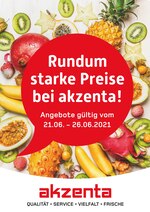 Akzenta Prospekt für Ratingen mit 8 Seiten Akzenta Prospekt für Ratingen: "Aktuelle Angebote", 8 Seiten, 21.06.2021 - 26.06.2021