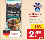 Netto Marken-Discount Kleinwallstadt - Mini Rostbratwürstchen Angebot im Prospekt Mini Rostbratwürstchen bei Netto Marken-Discount im Kleinwallstadt Prospekt für 2,49 €