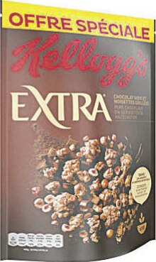 Céréales extra chocolat noir - Géant Casino à Montigny-le-Bretonneux Céréales extra chocolat noir en promo chez Géant Casino Montigny-le-Bretonneux à 2,17 €
