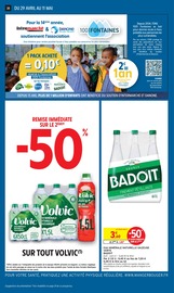 Volvic Angebote im Prospekt "2+1 OFFERT SUR UNE SÉLECTION DE PRODUITS LAITIERS" von Intermarché auf Seite 38