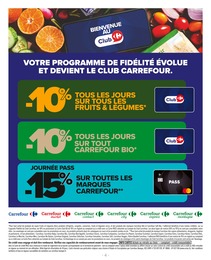 Offre Bio dans le catalogue Carrefour du moment à la page 4