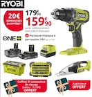 Promo Perceuse-visseuse à percussion 18V à 159,90 € dans le catalogue Mr.Bricolage à Montmorillon