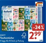 Taschentücher im ALDI SÜD Prospekt Taschentücher von Kokett im aktuellen ALDI SÜD Prospekt für 2,99 €