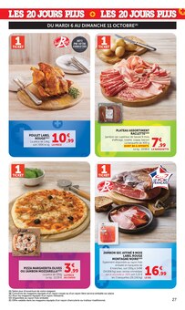 Promotion Pilons De Poulet dans le prospectus Hyper U, valable du 06/10/2026 au 18/10/2026 Promo Pilons De Poulet dans le catalogue Hyper U du moment à la page 27