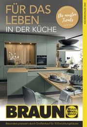 BRAUN Möbel-Center Prospekt "Für das Leben in der Küche!" für Bonndorf, 24 Seiten, 03.05.2023 - 15.07.2023 BRAUN Möbel-Center Prospekt "Für das Leben in der Küche!" für Bonndorf, 24 Seiten, 03.05.2023 - 15.07.2023