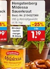 Netto Marken-Discount - Mildessa Sauerkraut Angebot im Prospekt Mildessa Sauerkraut bei Netto Marken-Discount im Prospekt "" für 1,19 €