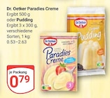 Paradies Creme bei GLOBUS im Büttelborn Prospekt für 0,79 €